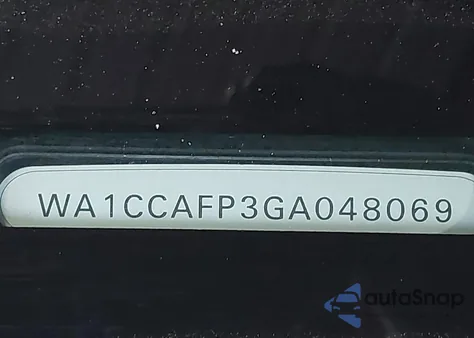 2016 Audi Sq5 3.0T Premium Plus from USA, damaged, VIN WA1CCAFP3GA048069